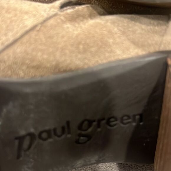 Paul Green tan suede leather approx 1.5”-1.75 heel - Picture 6 of 7